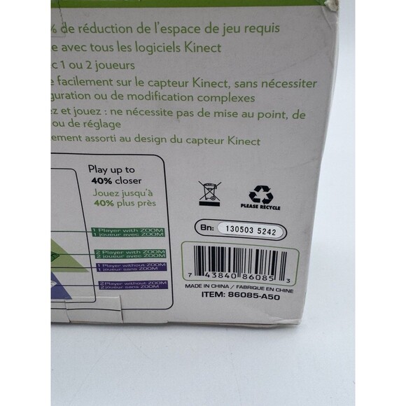 Nyko Zoom Lens Microsoft Xbox 360 Kinect Motion Sensor Factory Sealed - Picture 5 of 5